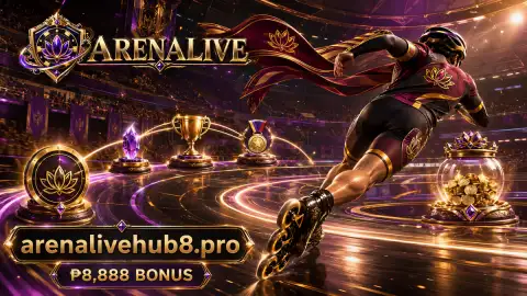 Final ARENALIVE sports arena image above separate routes for registration, arena return and ticket support